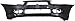 Evan Fischer Front Bumper Cover Compatible with 2008-2015 Mitsubishi Lancer Primed With Fog Light Holes