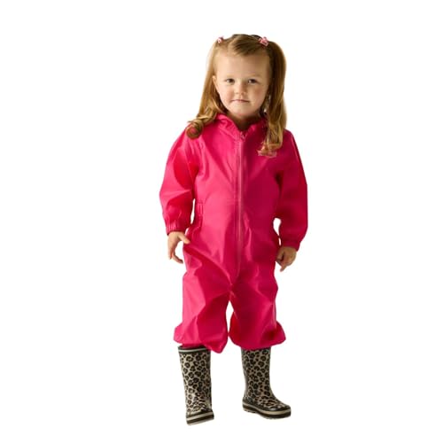 Regatta Tuta Antipioggia per Bambini Puddle Suit Impermeabile e Riflettente