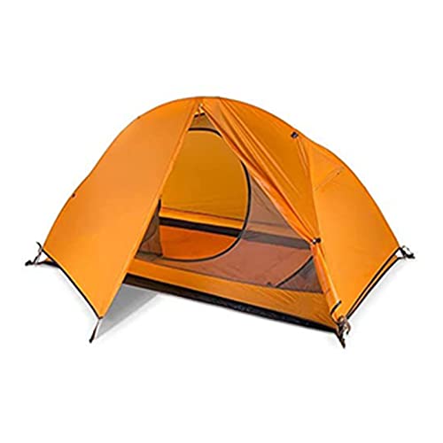 Carpa portátil ultraligera para 1 persona color naranja miniatura 2