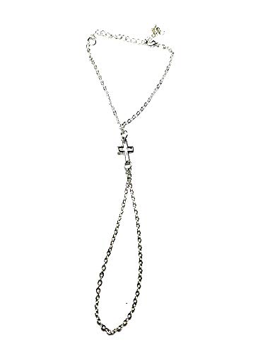 Bracelet à croix argenté Art 5 idéal sous la douche