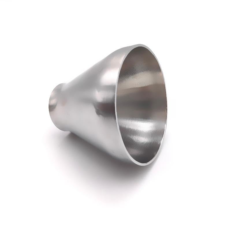 Accesorio de tubería de Soldadura con Reductor concéntrico de Acero Inoxidable SS304 de 19 mm a 38 mm