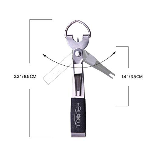 Tqonep Fly Fishing Tools And Accessories Combo, Fishing Clipper And Fishing Quick Knot Tying Tool Kit For Anglers Vest Backpack Assortment #TOP3