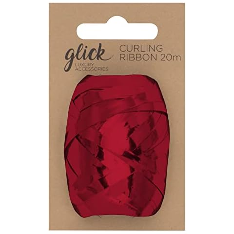 Glick Red Curling Ribbon for Gift Wrapping Cover