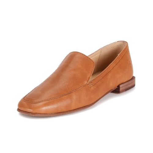 Image of Frye Women's Claire Venetian Leather Loafer Slip-On Flat Shoe