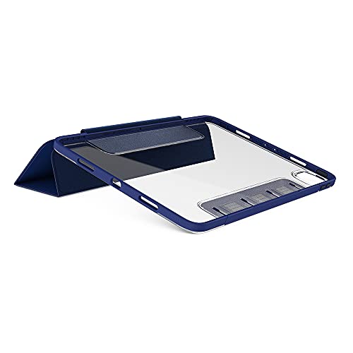 Image of OtterBox SYMMETRY SERIES 360 Case for iPad Pro 11-inch (3rd, 2nd, & 1st Gen) - YALE (BLUE) | Scratch-Resistant Folio Case, Adjustable Stand, Slim And Sleek Design, Full Front And Back Coverage, Drop Protection