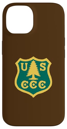Vintage Civilian Conservation Corps Retro CCC Logo X}zP[X iPhone 14 p