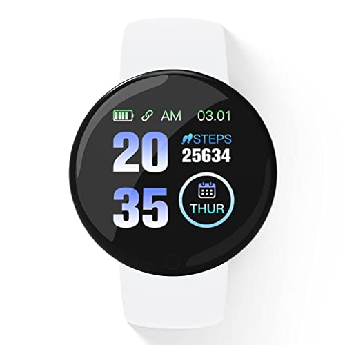 Ridecle Montre de de la Physique | Moniteur de fréquence Cardiaque de Montre de Forme Physique | Montre Intelligente de Remise en Forme, Moniteur de fréquence Cardiaque, podomètre, Bracelet Cover