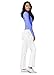 Adar Prendas médicas para Mujer - Camiseta Manga Larga con Cremallera -...