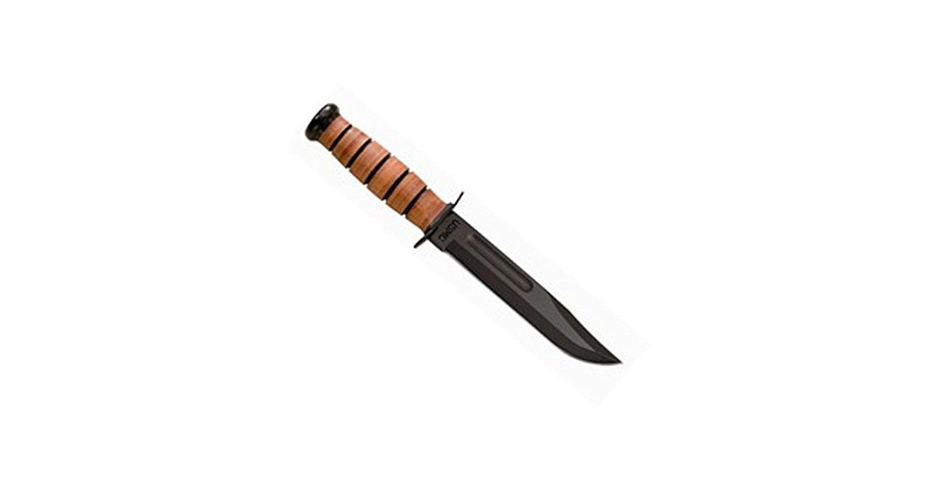 Ka-Bar 1217 USMC Fighting Utility Fixed Black Knife W