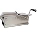 LifeSky Manual Sausage Stuffer Horizontal Design - Stainless Steel Sausage Maker with 4 Tubes & 3L Capacity for Home Kitchen & Small Scale Food Processing