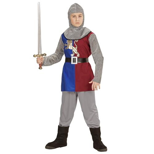 W WIDMANN MILANO Party Fashion - Costume enfant médiéval chevalier, armure de chevalier, déguisements de carnaval