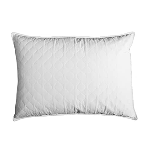 Oreiller cervical plumes Feng Shui enveloppe coton haut de gamme