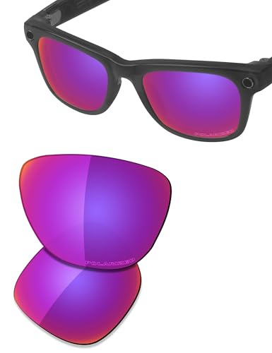 Image of SAUCER Premium Replacement Lenses Compatible with Ray-Ban Meta Wayfarer (Gen 2) RW4012 53mm | RW4008 53mm Smart Sunglasses