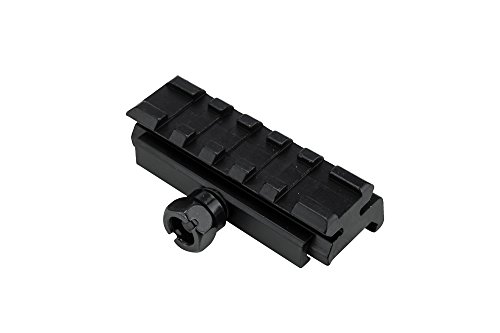 Monstrum Picatinny Riser Mount for Red Dots and Optics | 2.5 inch L | Low Profile