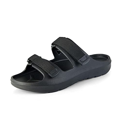 Summer men's sandals both casual fashionable EVA solid color flip flops breathable comfortable soft lightweight