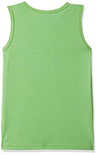 Image of PROTEENS Girl's Plain Regular fit T-Shirt (P-GTS002-G.Green Grass 5-6 Years)