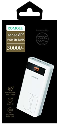  Romoss Powerbank (Batteria supplementare) Sense 8P+ YKMS02105 Li-ION 26800mAh 1 pz