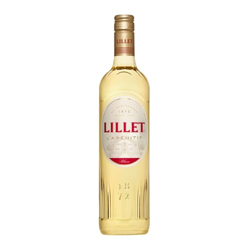 Lillet Blanc - French Aperitif, Light and Crisp with Citrus Hints, Perfect as a Spritz Cocktail, A blend of Wines and Fruit Infused Alcohol, Natural Ingredients, 95kcal with Light Tonic, 75cl