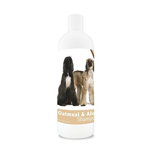Healthy Breeds Afghan Hound Oatmeal Shampoo with Aloe 16 oz