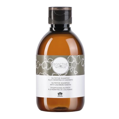Farmagan Bioactive naturalis nutritive shampoo 230ml | nutriente alla cheratina di Cashmere, ideale per capelli trattati, sfibrati o destrutturati