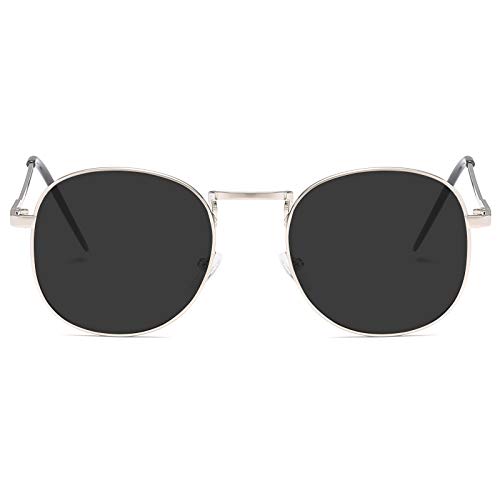 Retro Nearsighted Sunglasses Polarized Distance Glasses -1.50 Outdoor Driving Tinted Gray Myopia Glasses2