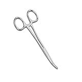 Prestige Medical Kelly Curved Forceps, 5 1/2 Inches
