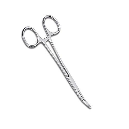Prestige Medical Kelly Curved Forceps, 5 1/2 Inches