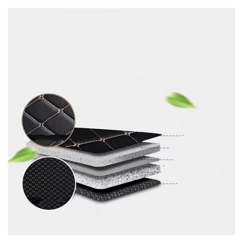 Tapis de sol voiture anti-usure pour Focus Mk2 protège moquette RHD