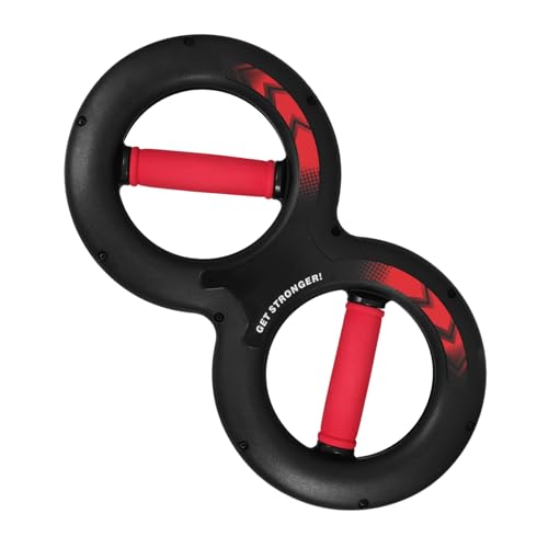 Appareil de renforcement de poignet Cabilock rouge 5 kg en forme de 8 pour musculation