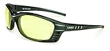UVEX by Honeywell S2602XP Uvex Livewire Sealed Safety Eyewear with Matte Black Frame, Amber Lens Tint, UV Extreme and Anti-Fog Lens Coating