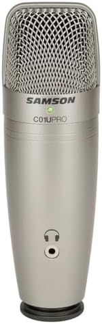 Samson C01U Pro Podcasting Pack (SAC01UPROPK), SIlver