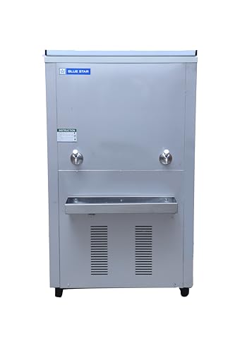 Image of BLUE STAR Water Cooler SWC60120SS 120 Liter Double Tap Stainless Steel Body