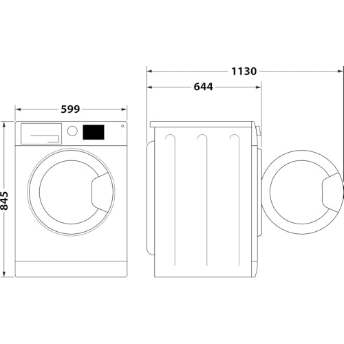 Whirlpool Lavadora cargo frontal de libre instalación W8 W946WR SPT, 9 kg, 1400 rpm, con Autodosificación, Blanco - imagen 7