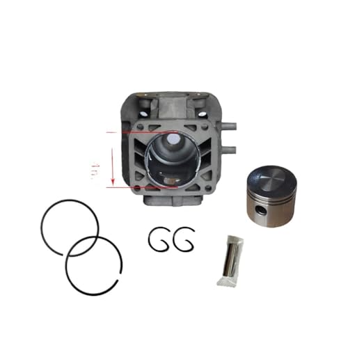 Pièces Ket cylindre-piston 44 mm débroussailleuse KBL53A - 3