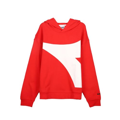 Diadora Kids Boys Jb Power Hoodie Athletic Outerwear Casual - Red