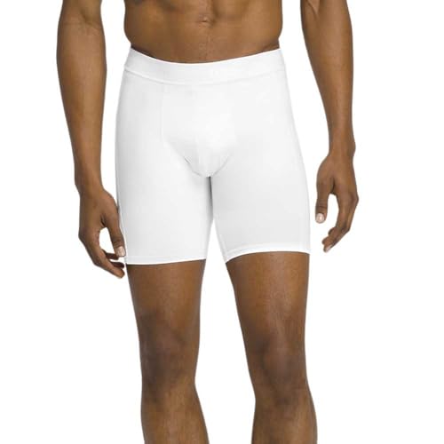 WILSON Mens Tennis Compression Shorts - Bright White/L