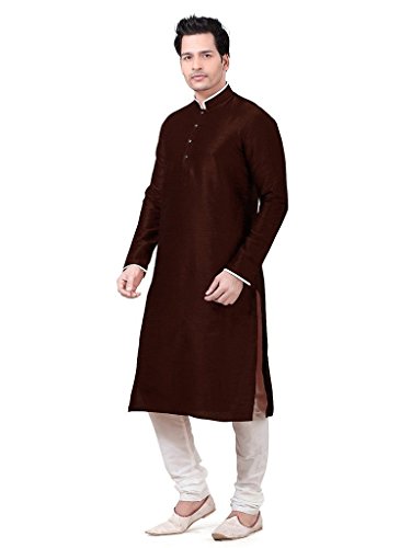 Vestido de seda para hombre para bodas y eventos étnicos de noche