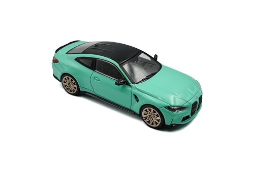Modelo a Escala BMW G82 M4 Competition Verde 1:43 miniatura 7