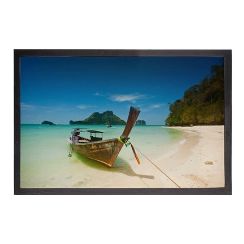 Paillasson barque thaïlandaise pour garder votre entrée propre