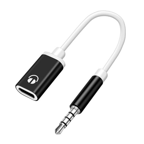 Generico USB C To Aux Audio Dongle Cable,3.5mm Jack Converter | Type-C Converter Earphone Adapter, 3.5mm Male To Type-C Female Headphone Dongle Cable For Watching Generico USB C To Aux Audio Dongle Cable,3.5mm Jack Converter | Type-C Converter Earphone Adapter, 3.5mm Male To Type-C Female Headphone Dongle Cable For Watching