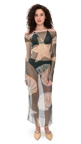 Cala de la Cruz Women's Ursa Dress, Calicomulti, S