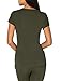 Smart & Sexy Women's Naked Foundation Fashion Basics, Olive Night Tee, Small-Medium