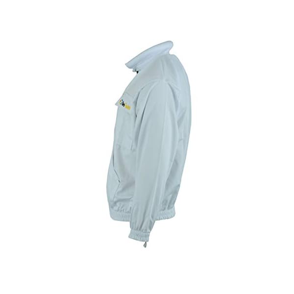 BeeFun Professionelle Imkerschutz-Jacke mit Rollkragen (ohne Kapuze) (L) – Bild 3