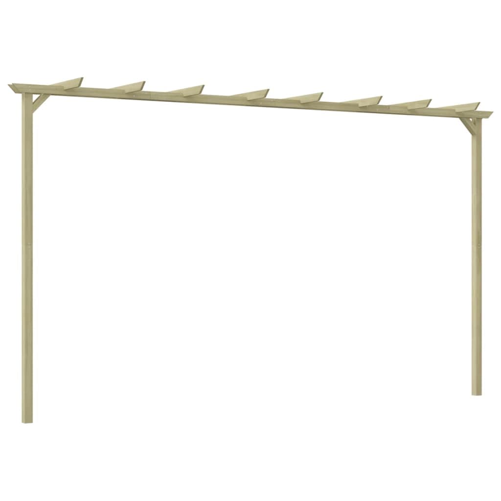 vidaXL Pérgola de Jardín Madera Impregnada Pino 360x200x60 cm Cenador Pabellón