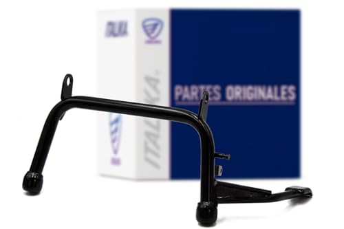 Motos, Outdoors Parador Central Negro Compatible Con Italika Ws 150 Sp Ws 175 Sp