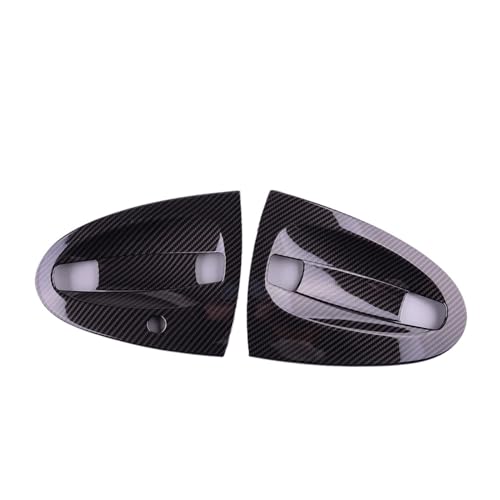 Couvercle bol poignée porte extérieure pour Smart Fortwo 451 de 2009 à 2015 en finition noir brillant