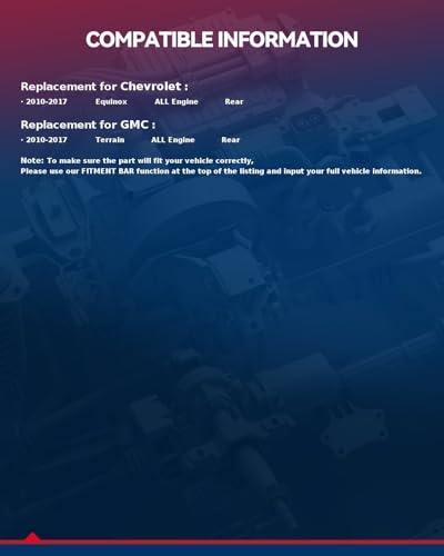Image of KAX Rear Brake Kit, Drilled and Slotted Brake Rotors, Ceramic Brake Pads | Fits Chevrolet Equinox 2010-2017, GMC Terrain 2010-2017, Automotive Replacement Brake Kit