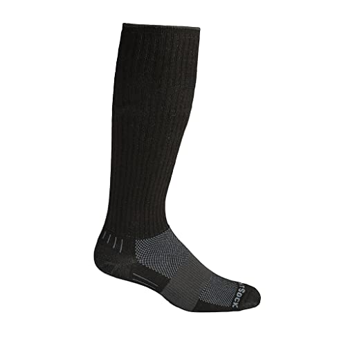 Wrightsock Escape Over The Calf Socks | Guaranteed Blister Free| Women & Men | Sport & Travel | Eco Friendly, Black/Xl #TOP14