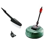 Bosch Pressure Washer Home and Car Cleaning Kit (with patio Cleaner, wash Brush and 90 degree nozzle, in Carton Packaging)