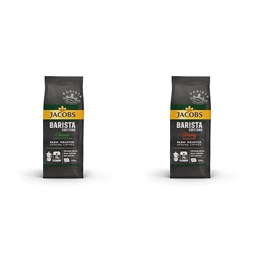 Jacobs Barista Classic, 225 gr ve Jacobs Barista Strong Öğütülmüş Kahve 225 gram